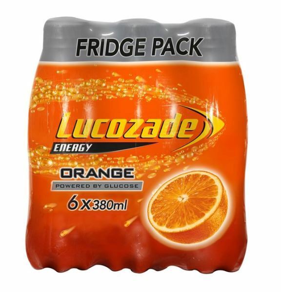 LUCOZADE ENERGY ORANGE (6 PACK)