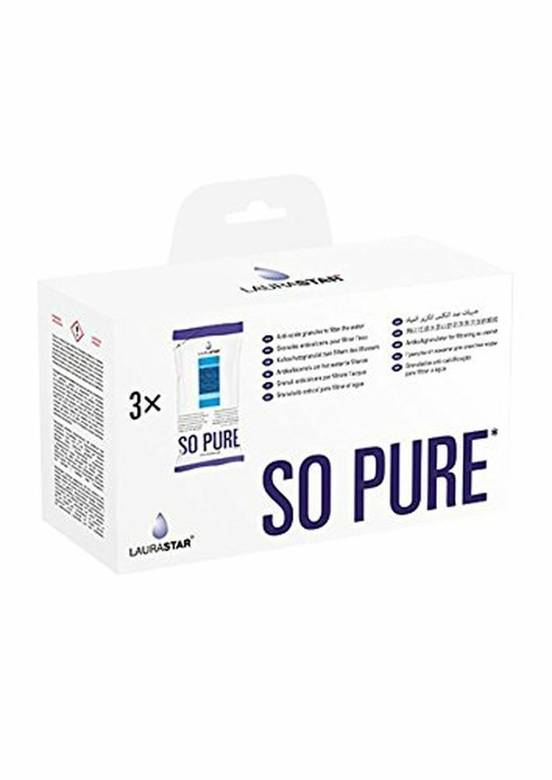 Laurastar Anti Scale Filter - So Pure (Set of 3 Pieces) for iron 302.7800.898