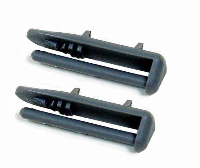 2X Lamona Howden Dishwasher Basket Runner Rear Rail Cap