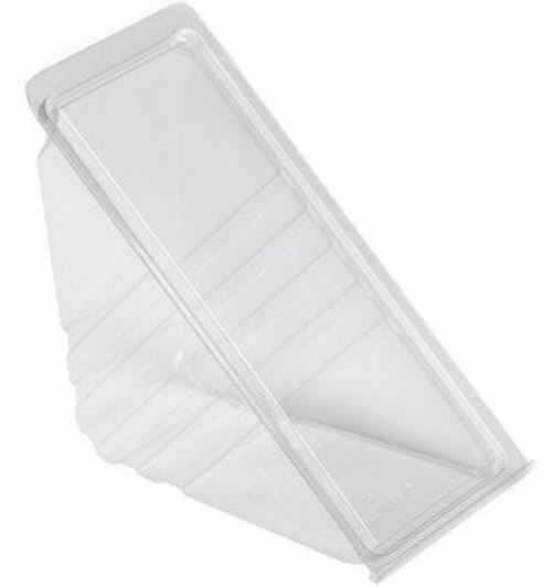 Sandwich Food Catering Takeaway Triangle Hinged Deep Fill Wedge Container x 1000