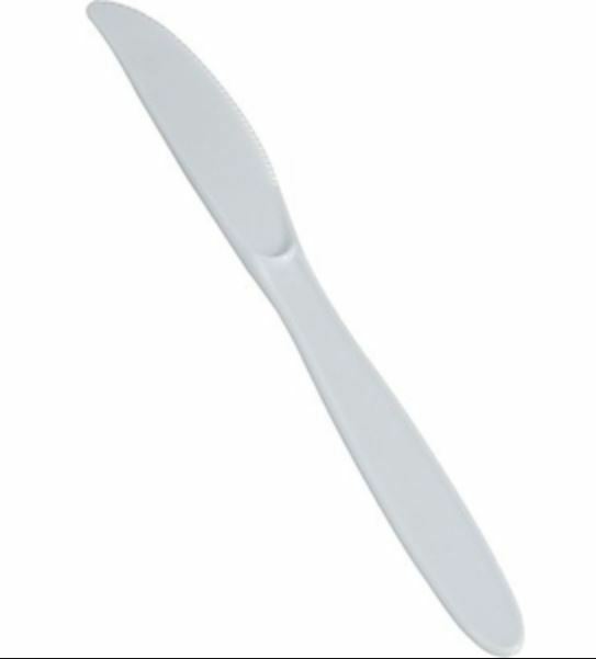 Good Quality CATERING PLASTIC Knives pack of 100 new food use