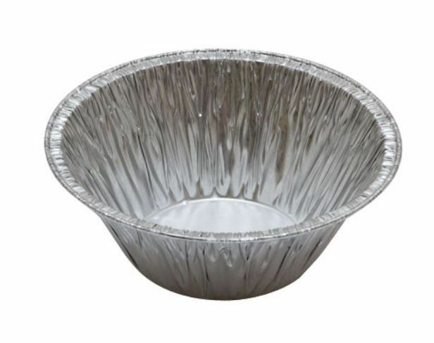 65 x 23MM Food Safe ROUND Fluted MINI PIE Tart Aluminium Cup Tray Tin x 200