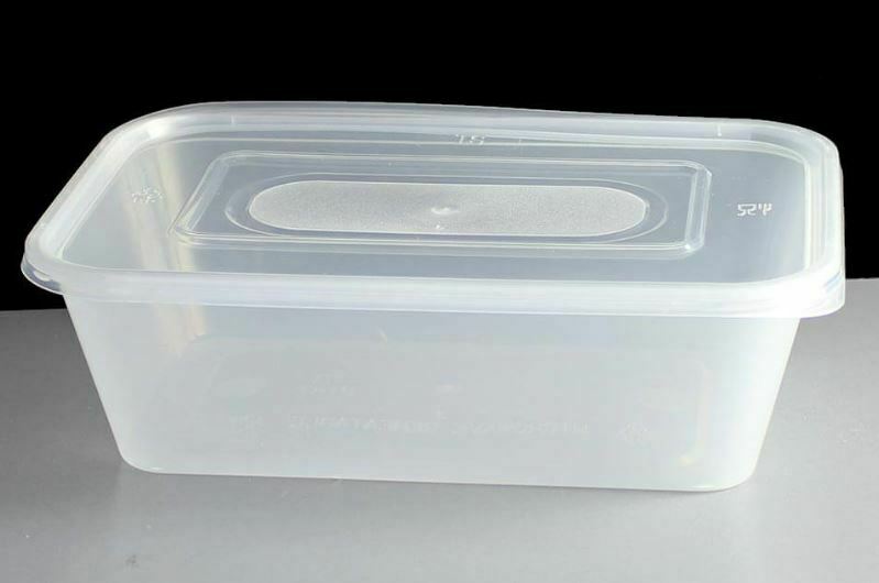 Meal Prep Food Containers Plastic Takeaway Microwave Storage Freezer Boxes LIDS