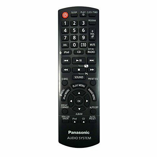 ALLIMITY Telecomando Universale Sostitutivo Per Panasonic Hifi System (N2QAYB000643) - Compatibile Con SCHC55, SC-HC55DB, SC-HC55DBEBK