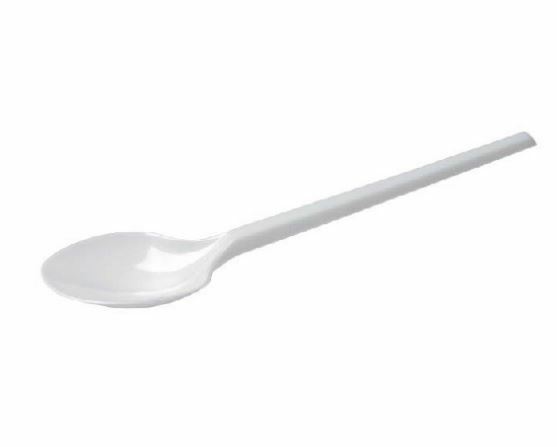 Good Quality CATERING PLASTIC DESSERT SPOONS pack of 1000 white