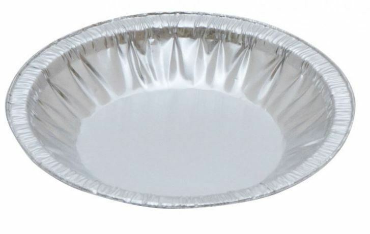 90x77x43x36MM Food Safe ROUND CUSTARD Aluminium FOIL Pan Tray CONTAINER x 1000