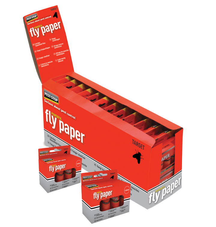 B1235 Fly Paper (4 Papers Per Blister)