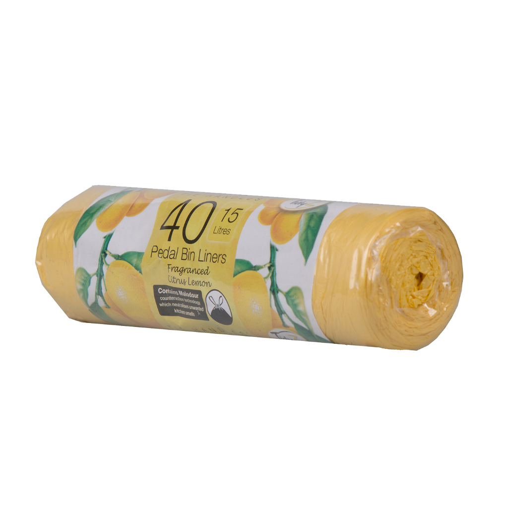 B2989 Fragranced Pedal Bin Bags - Pack of 40