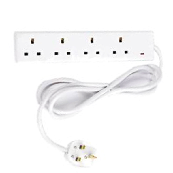 B486 Smj 4 Way 5M Extension Lead