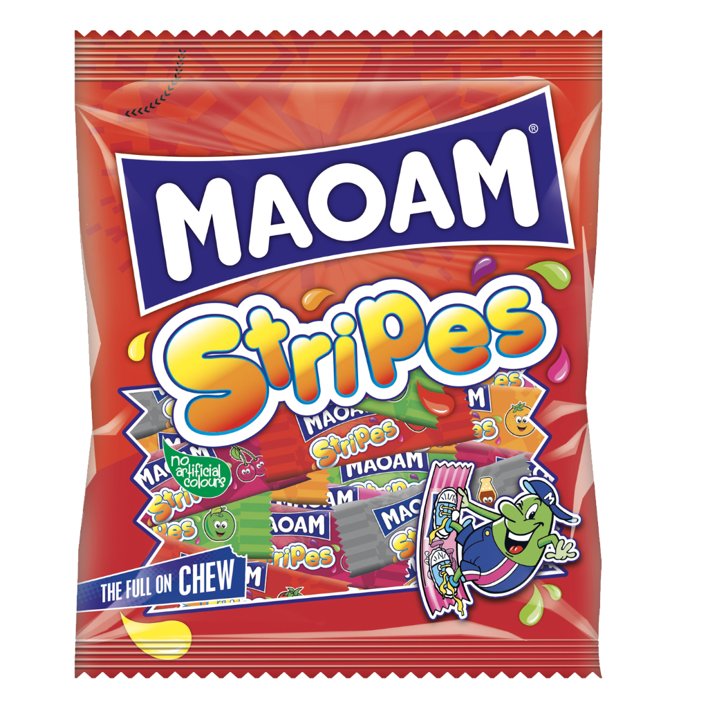 B710 Maoam Chews Mao Mix 12 x 160g Prepacked Bags