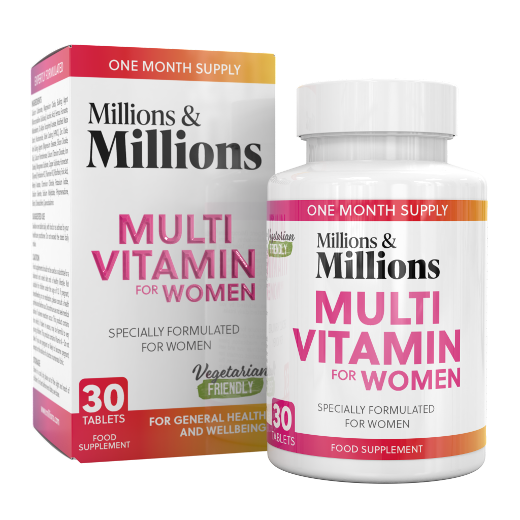 P2559 Millions & Millions - Women Multivitamin & Mineral - 30 Tablets