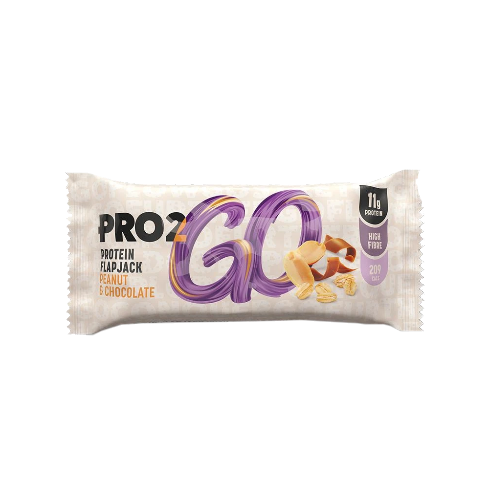 P2818 Pro2Go - Protein Flapjack - Peanut & Chocolate - 50g