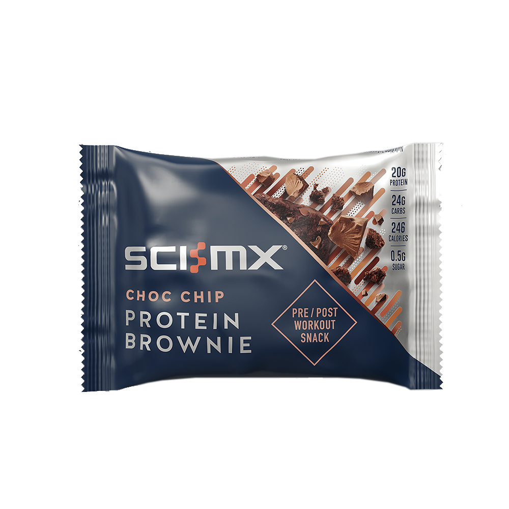 P2830 Sci-Mx - Protein Brownie - Chocolate Chip - 65G