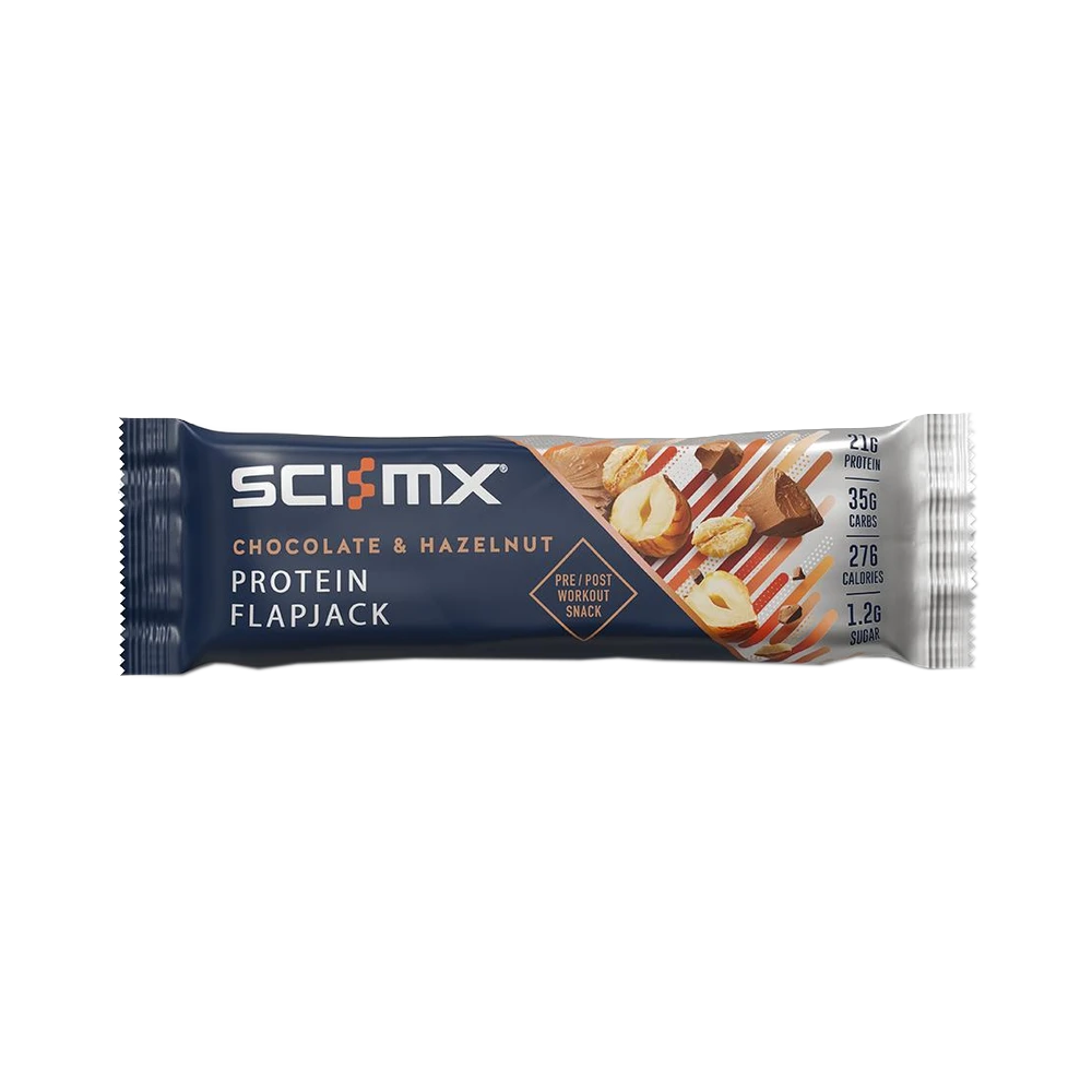 P2835 Sci-Mx - Protein Flapjack - Chocolate & Hazelnut - 80G