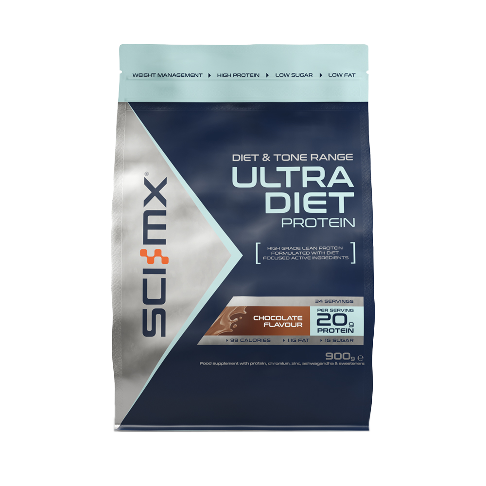 P2849 Sci-Mx - Ultra Diet Protein - Chocolate - 900G