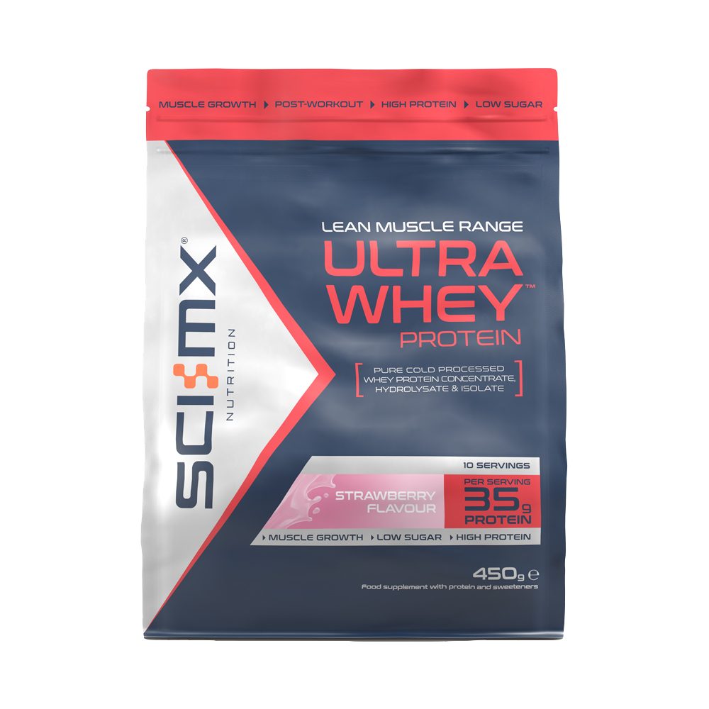 P2862 Sci-Mx - Ultra Whey Protein - Strawberry - 450g