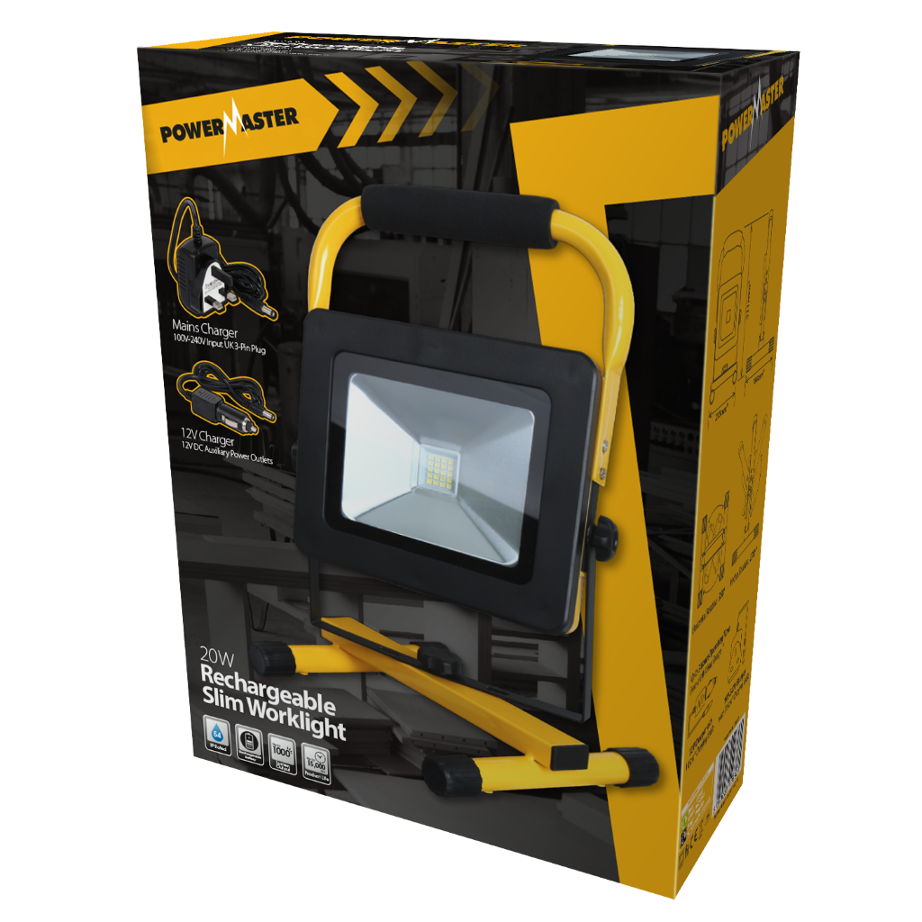 S11567 PowerMaster LED Rechargeable Worklight - 20W