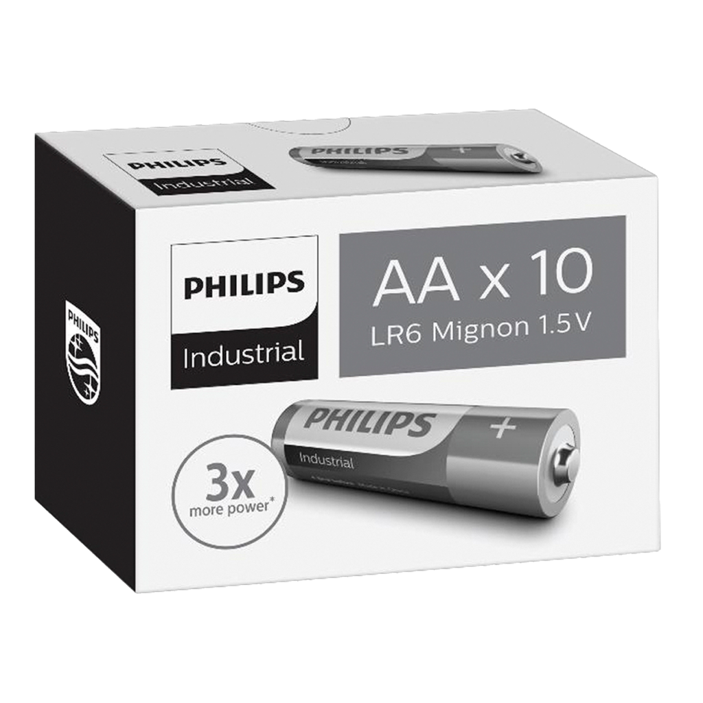 S12936 Philips AA Industrial, 10 Carton Box