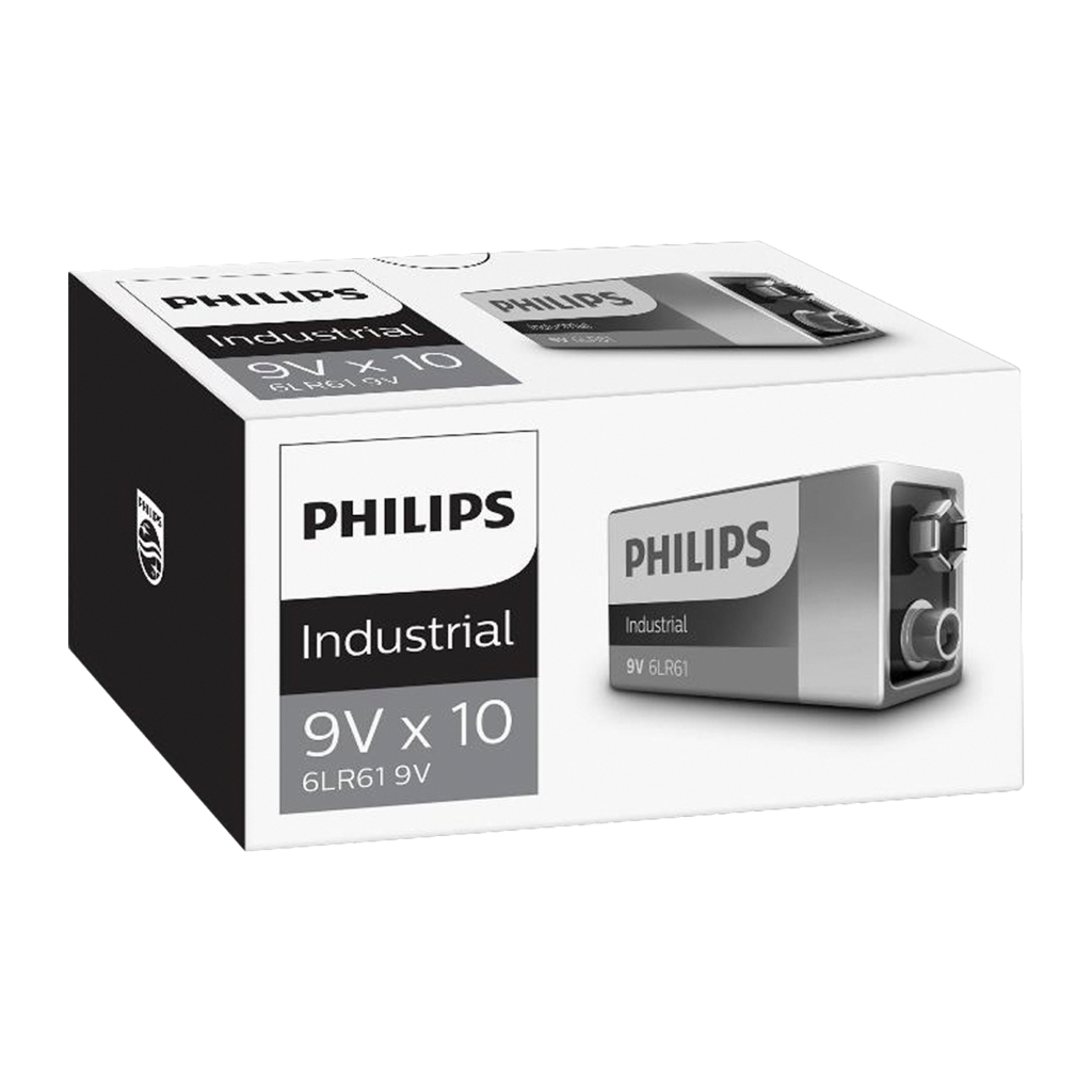 S12939 Philips 9V Industrial, 10 Carton Box