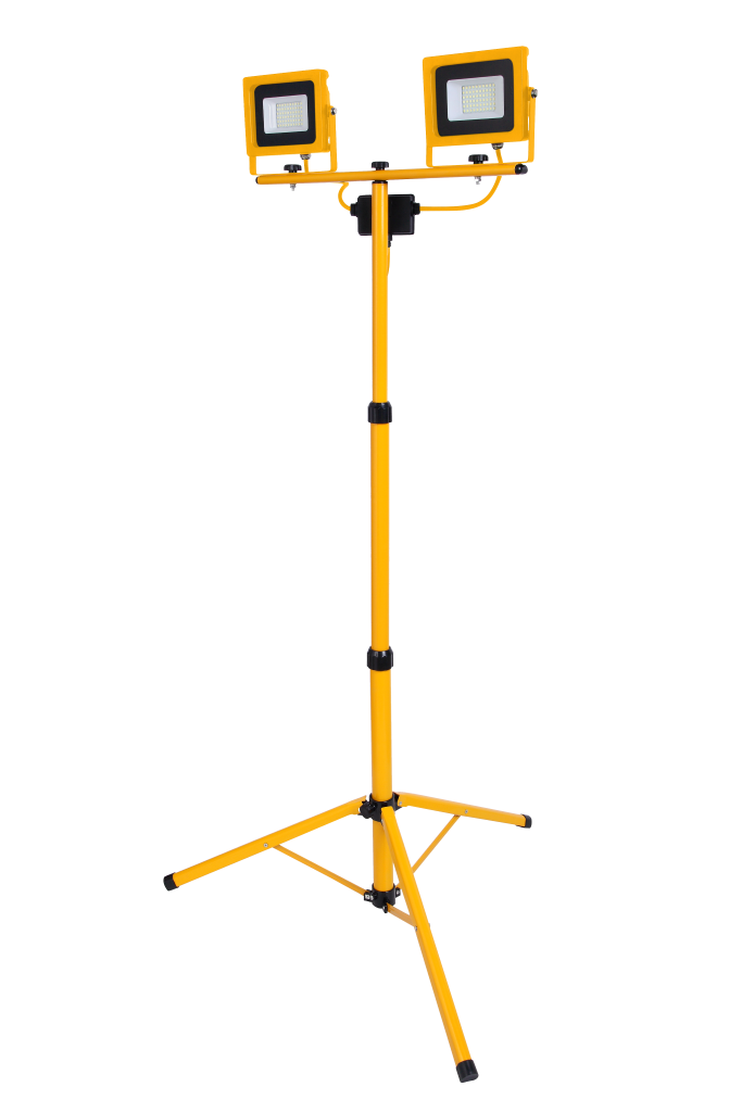 S13421 PowerMaster LED 110V Twin Telescopic Worklight - 2 X 20W