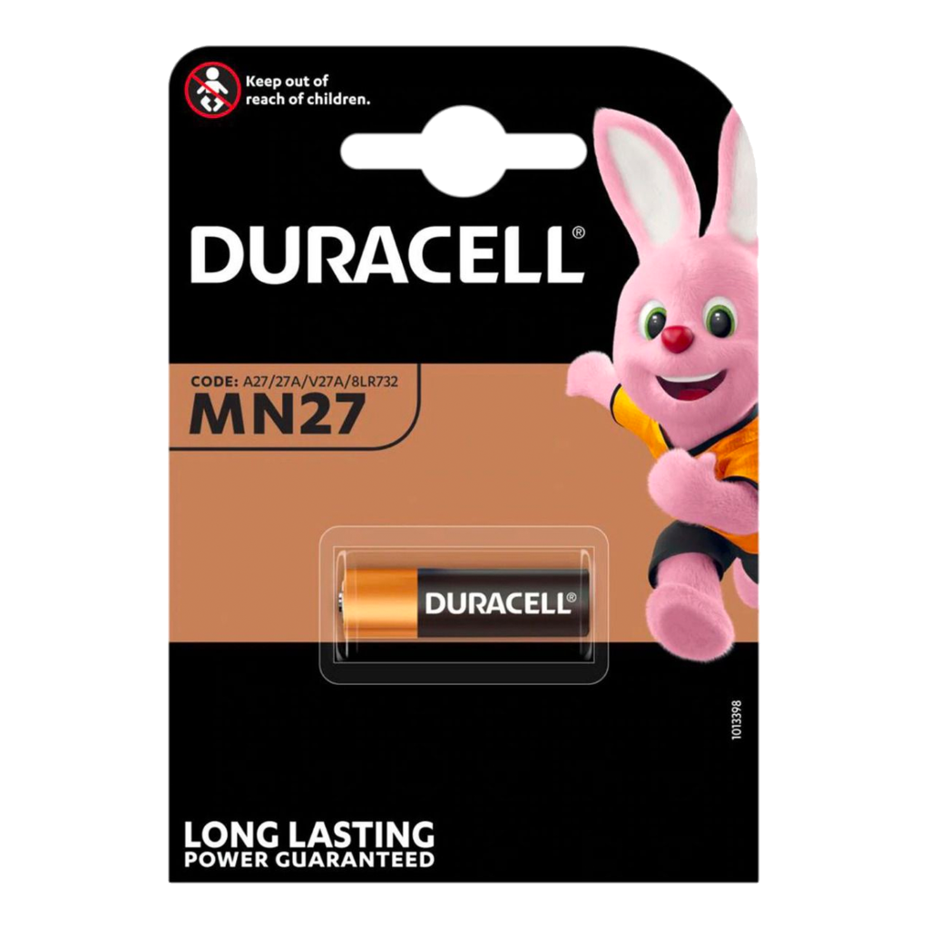 S13671 Duracell MN27/27A 12V Alkaline, Pack of 1