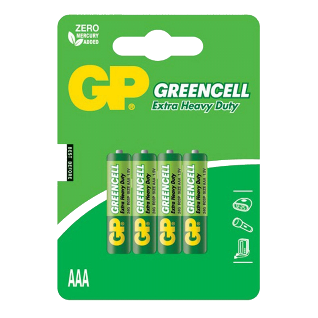 S13685 GP AAA Greencell, Pack of 4