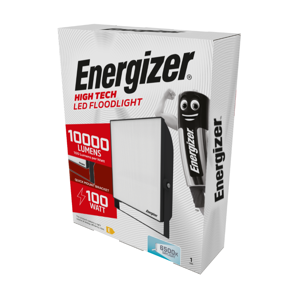 S14520 Energizer IP65 Hybrid Floodlight - 100W - 10,000 Lumen - 6,000K (Daylight)