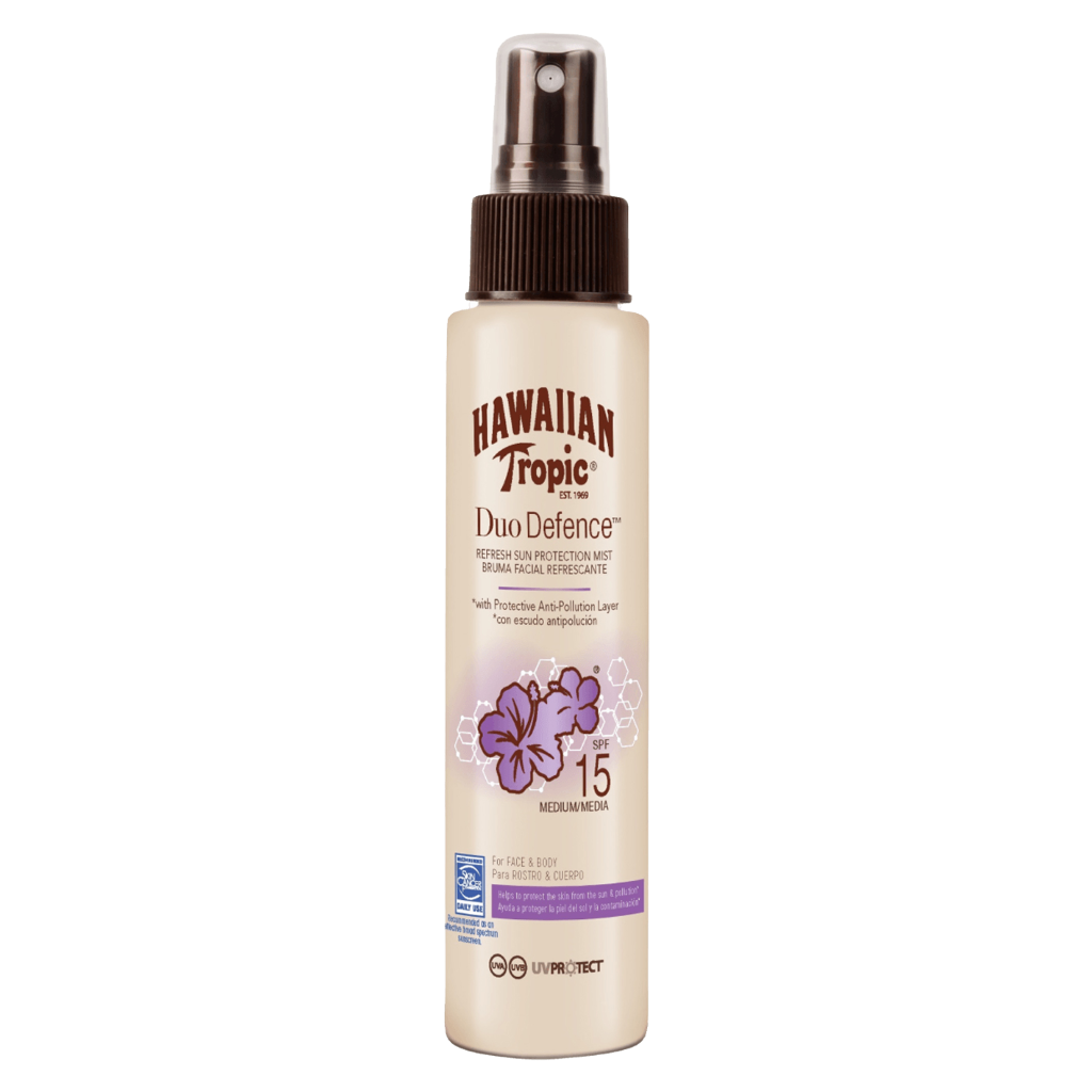 S15175 Hawaiian Tropic Duo Defense Refresh Mist - SPF 15
