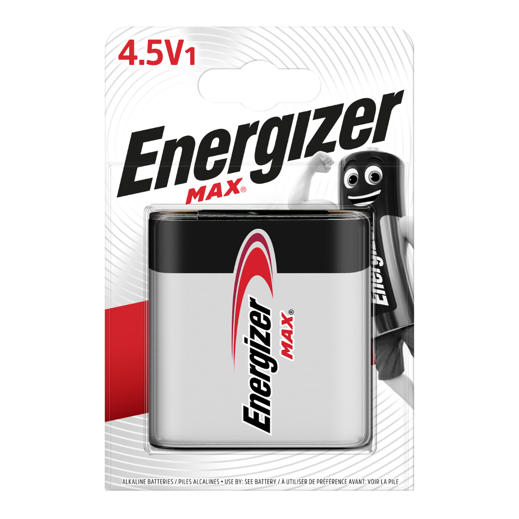 S15278 Energizer 4.5V Max Alkaline 3LR12, Pack of 1