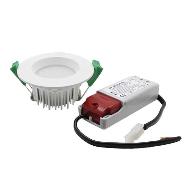S16188 LumiLife 7W IP54 Downlight - Dimmable - 2,700K (Warm White) - Brushed Chrome