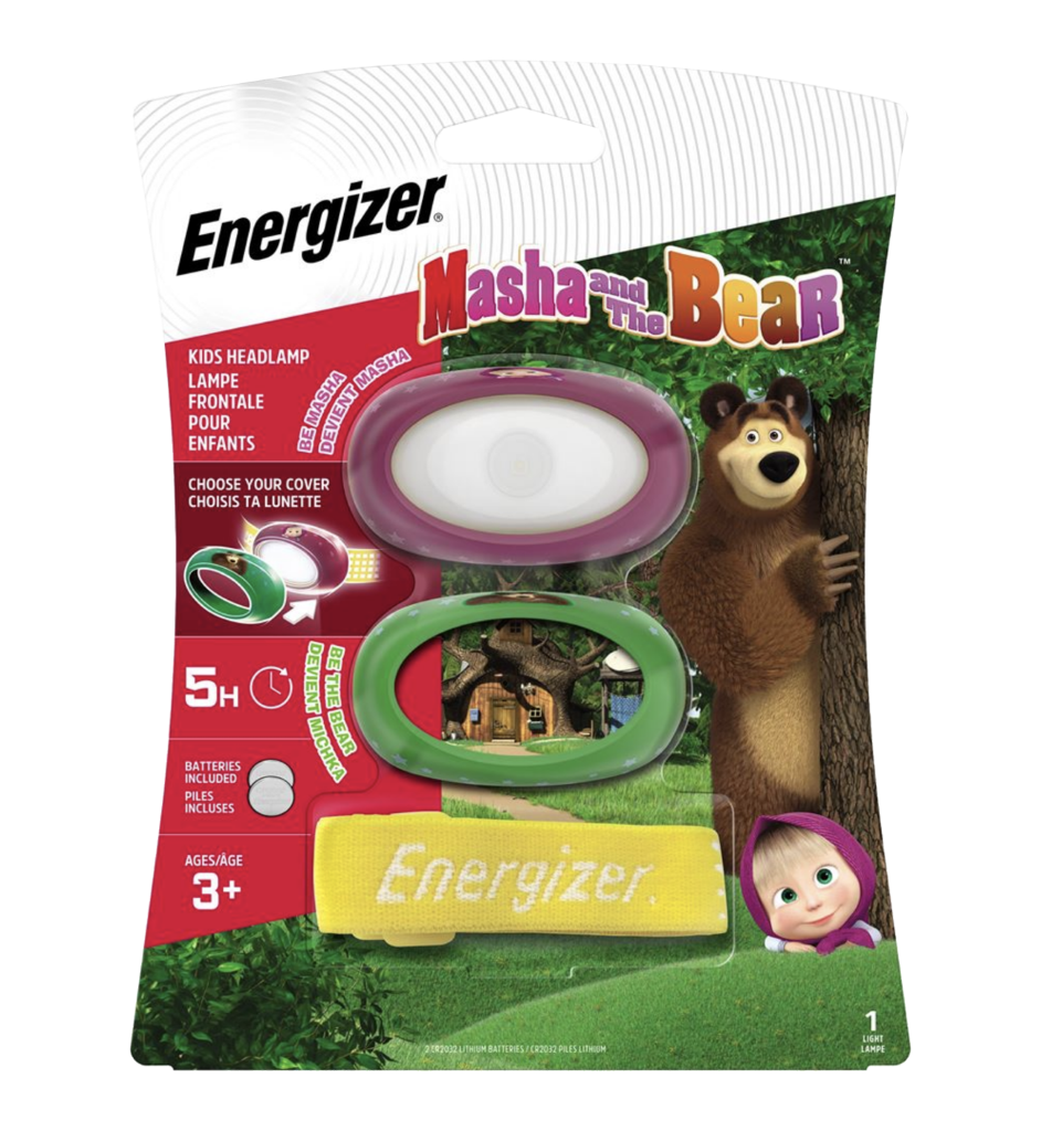 S16830 Energizer Masha And The Bear Kids Headlight
