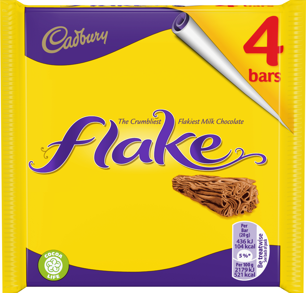 S17116 Cadburys Flake - 4 Pack - 20g Per Bar