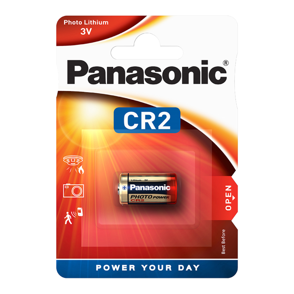 S390 Panasonic CR2 Lithium, Pack of 1