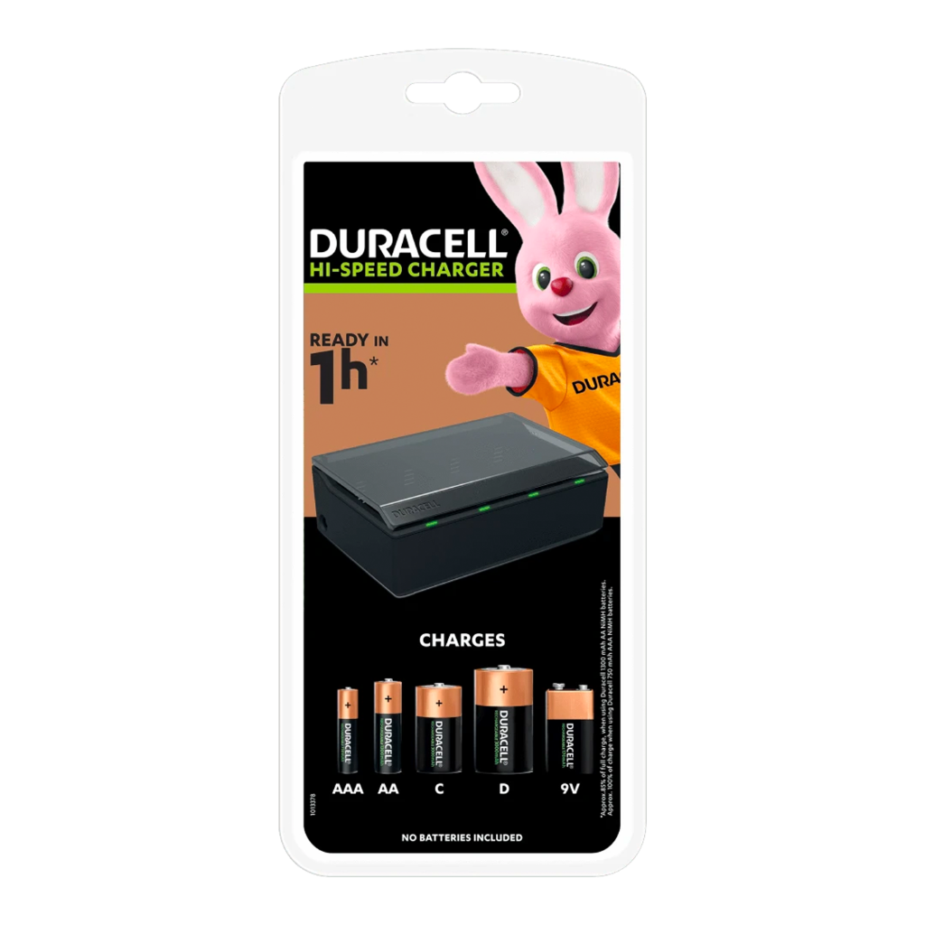 S512 Duracell CEF22 1 Hour Hi-Speed Multi Charger