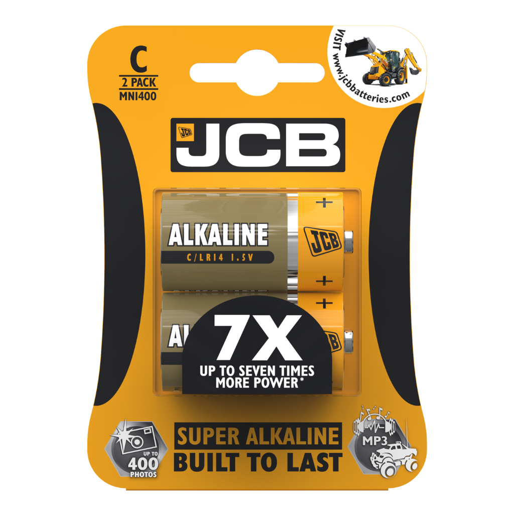 S5339 JCB LR14/C Super Alkaline, Pack of 2