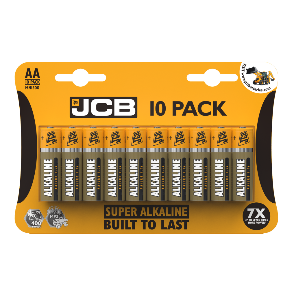 S5361 JCB AA Super Alkaline, Pack of 10