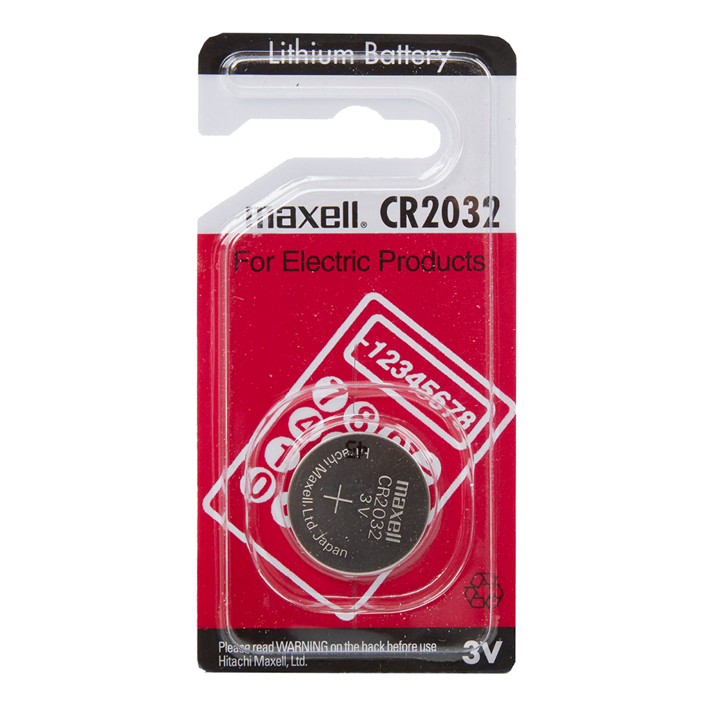 S5656 Maxell CR2032 3V Lithium, Pack of 1