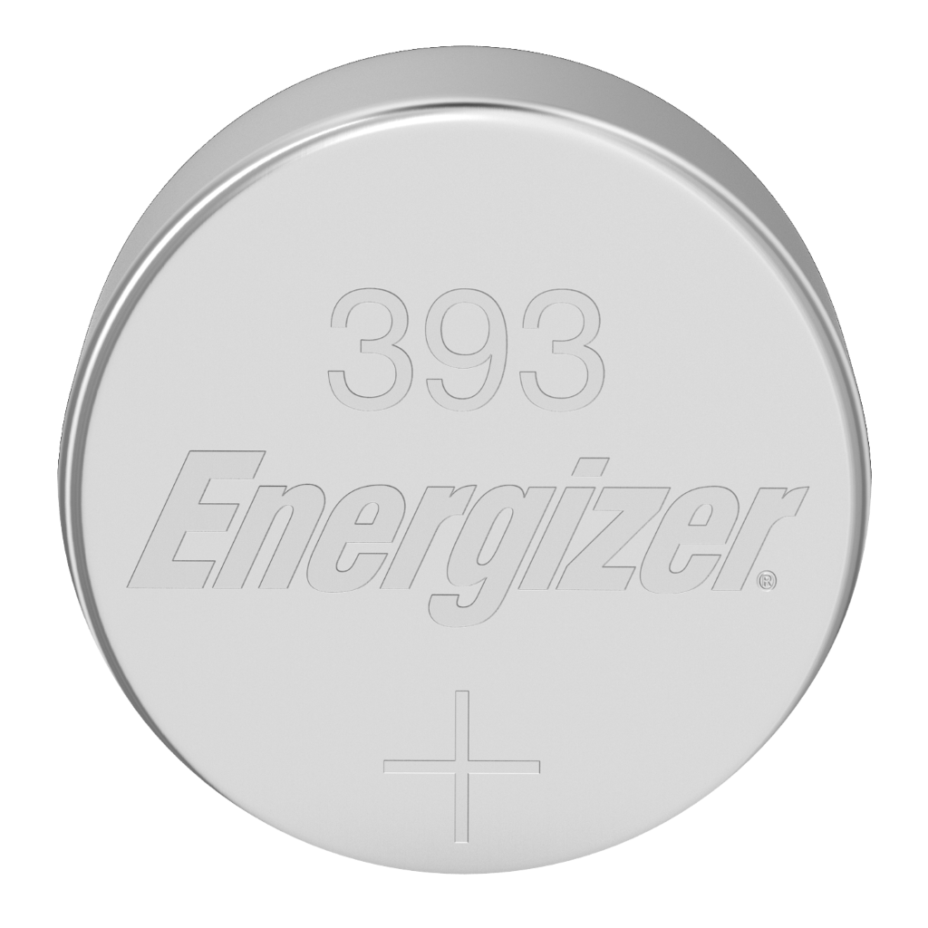 S70 Energizer 393 Silver Oxide Coin Cell, Pack of 10