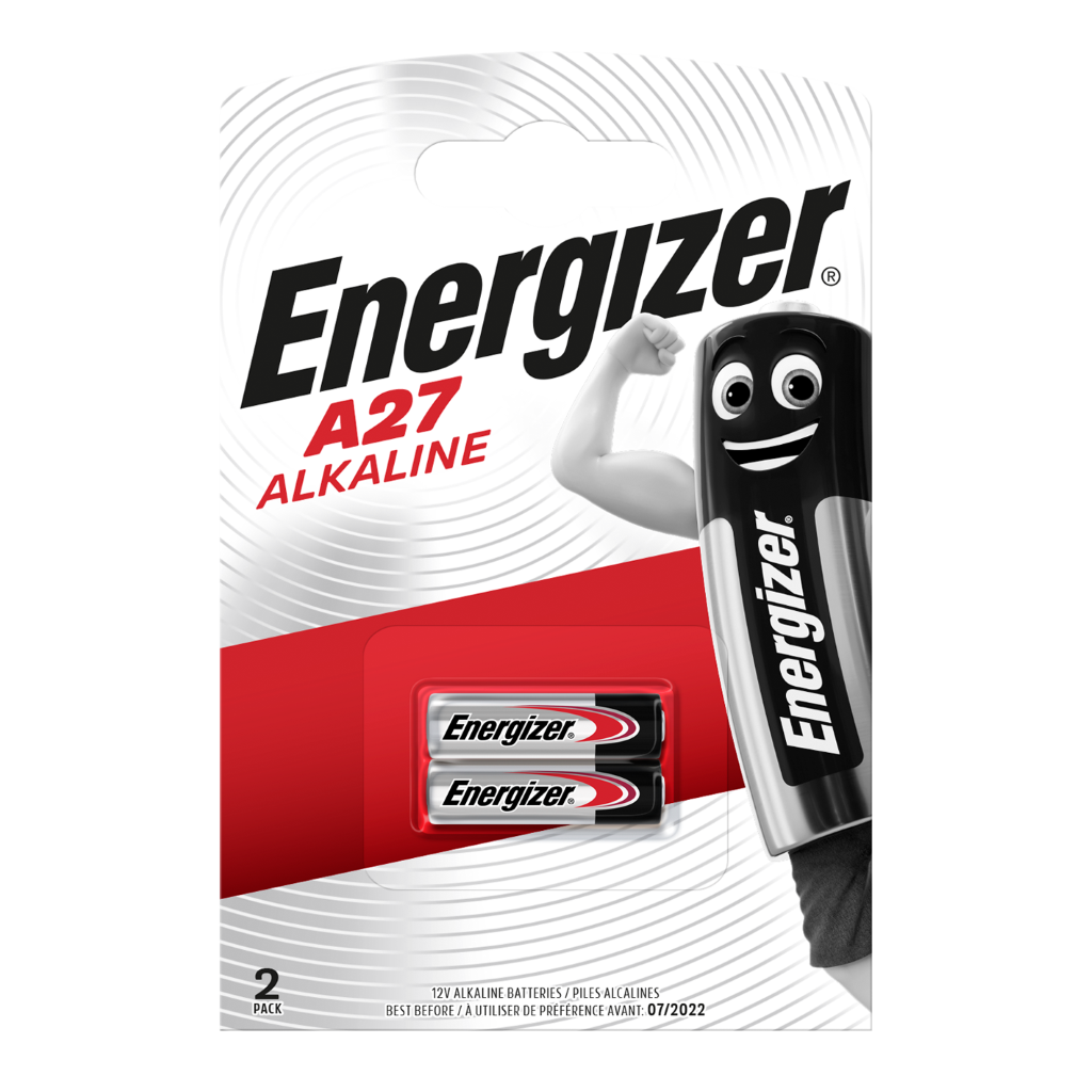 S8785 Energizer A27 FSB2 Zm Alkaline, Pack of 2