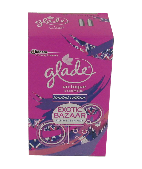 T0121 Glade One Touch Refill Exotic Bazaar - 2 Pack (12 Pack)