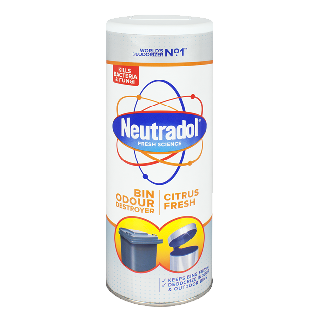 T0138 Neutradol Dustbin Odour Destroyer - Citrus - 350g (12 Pack)