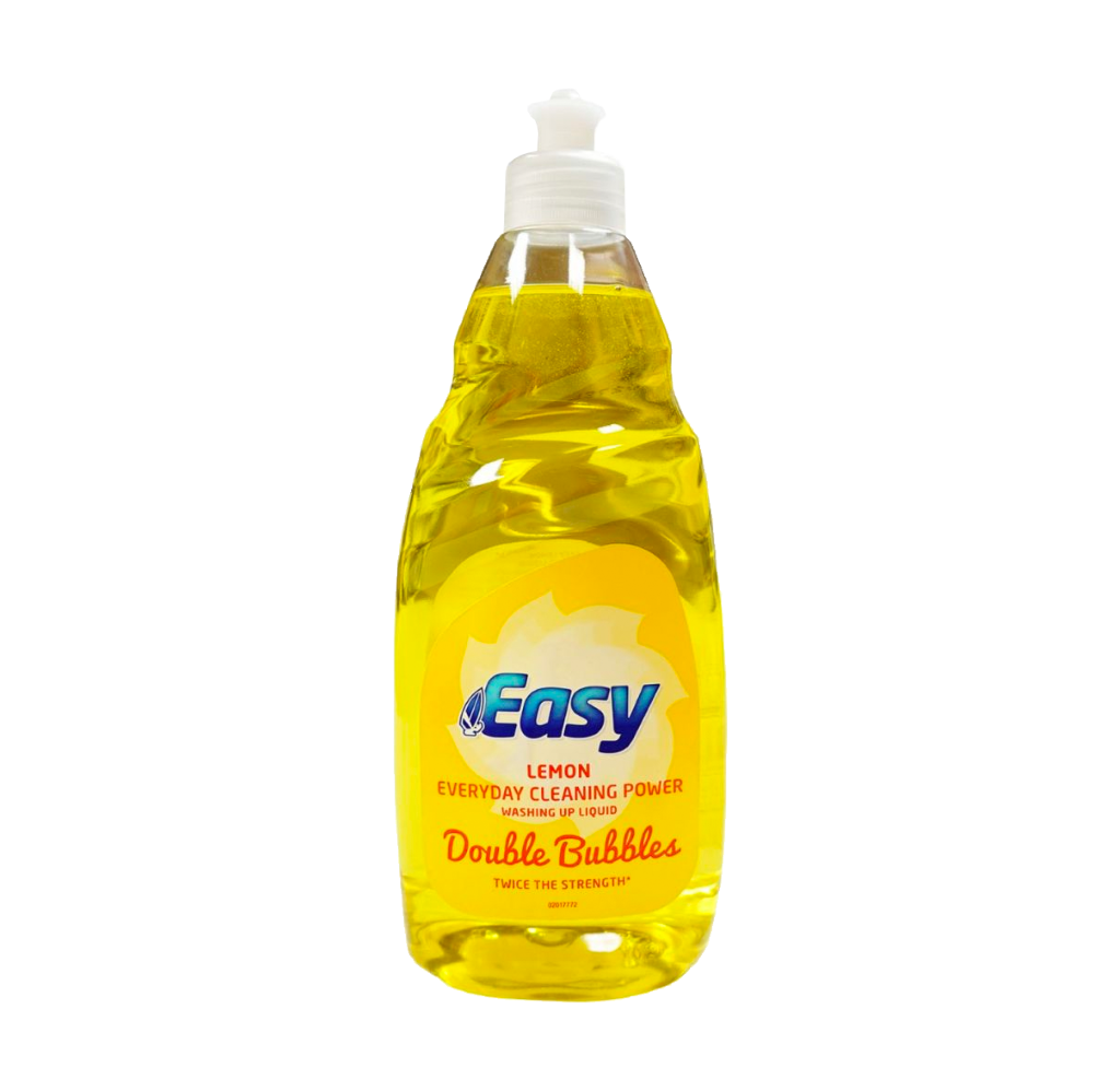 T0222 Easy Lemon Washing Up Liquid - 500ml (8 Pack)