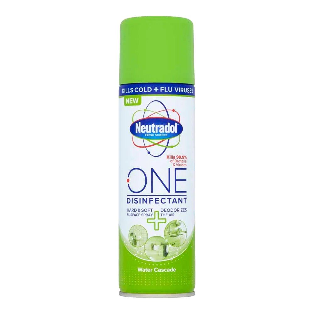 T0278 Neutradol Water Cascade Disinfectant Spray - 300ml (6 Pack)