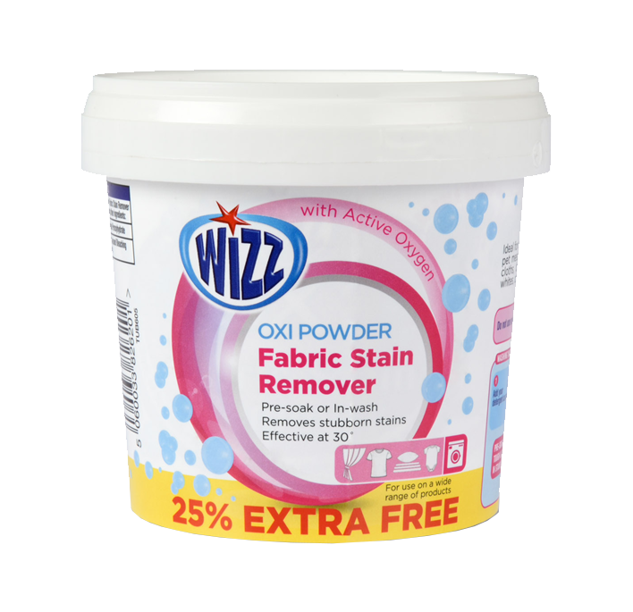 T0346 Wizz Oxi Stain Remover - 625g + Scoop (12 Pack)