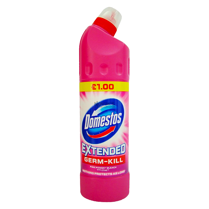 T0355 Domestos Pink Bleach - Price Marked - 750ml (9 Pack)