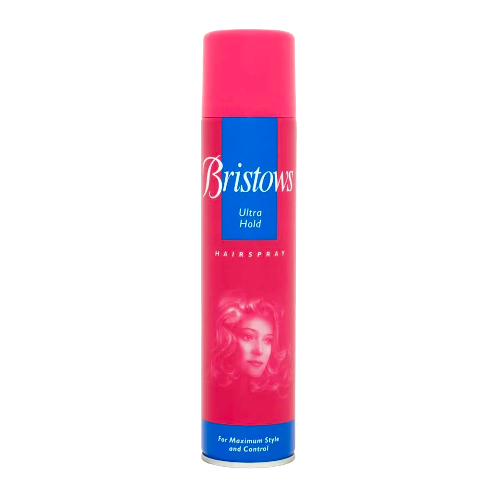 T0371 Bristows Ultra Hold Hairspray - 300ml (6 Pack)