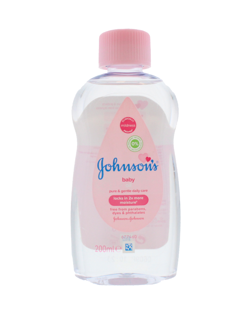 T0493 Johnsons Baby Oil - 200ml (24 Pack)