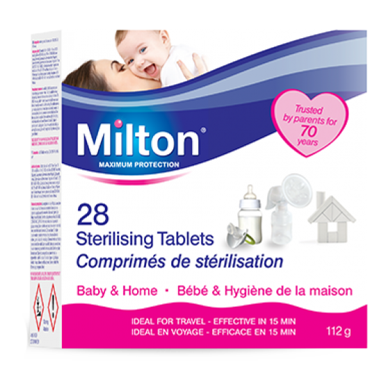 T0494 Milton Sterilising Tabs - Pack of 28 (6 Pack)
