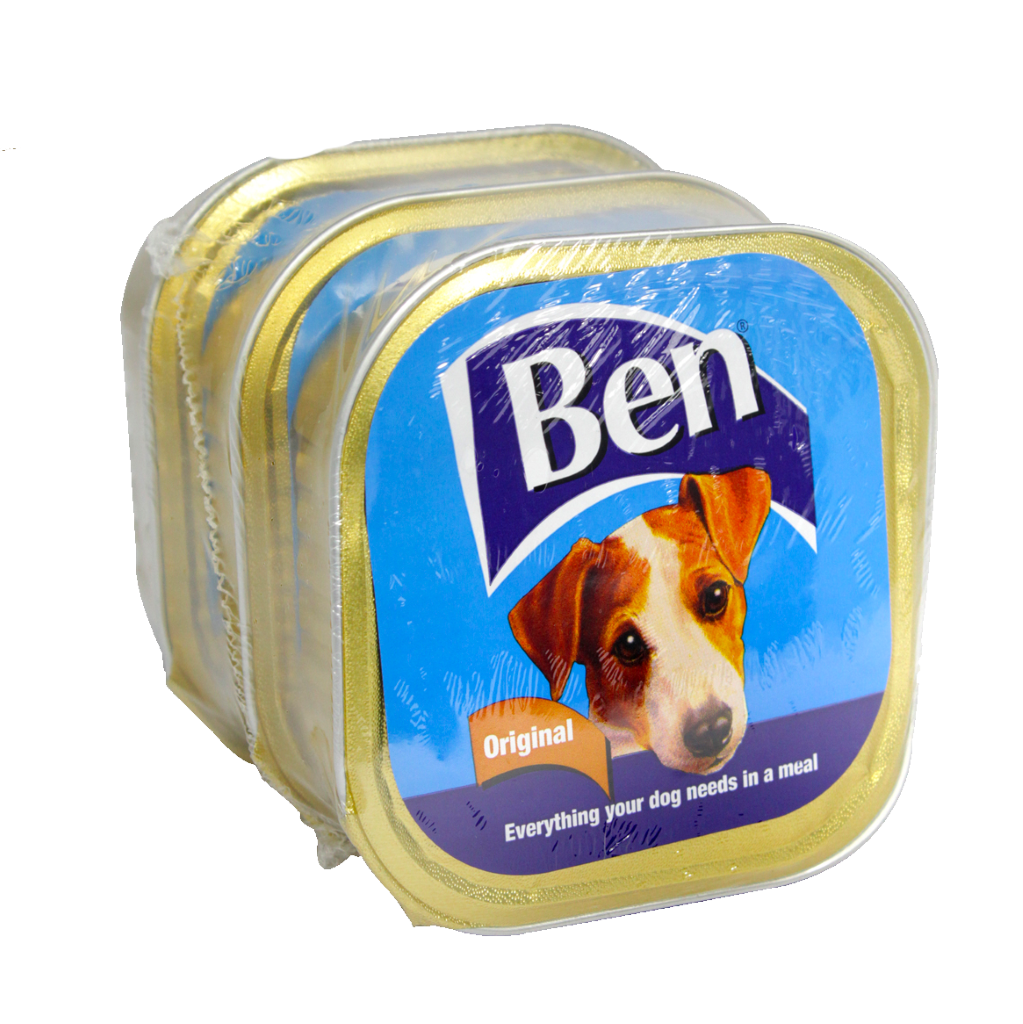 T0551 Ben Dog Foils 300g x 3 Pack (6 Pack)