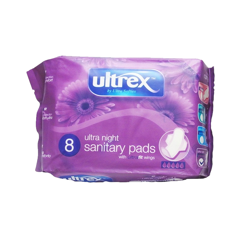 T0640 Ultrex Ultra Night With Wings - Pack of 8 (48 Pack)